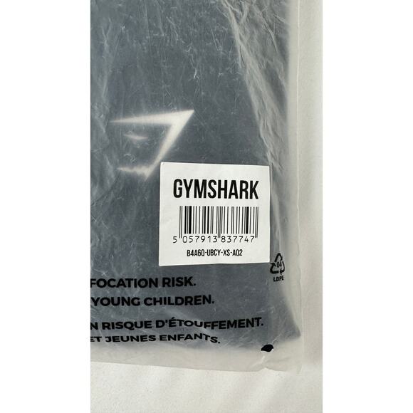 GymShark Power Regular Leggings Womens XS Navy Blue New Athletic B4A6Q - Picture 10 of 11